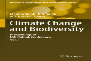 Book cover of Climate Change and Biodiversity by Mehtab Singh Book cover of Climate Change and Biodiversity by Mehtab Singh